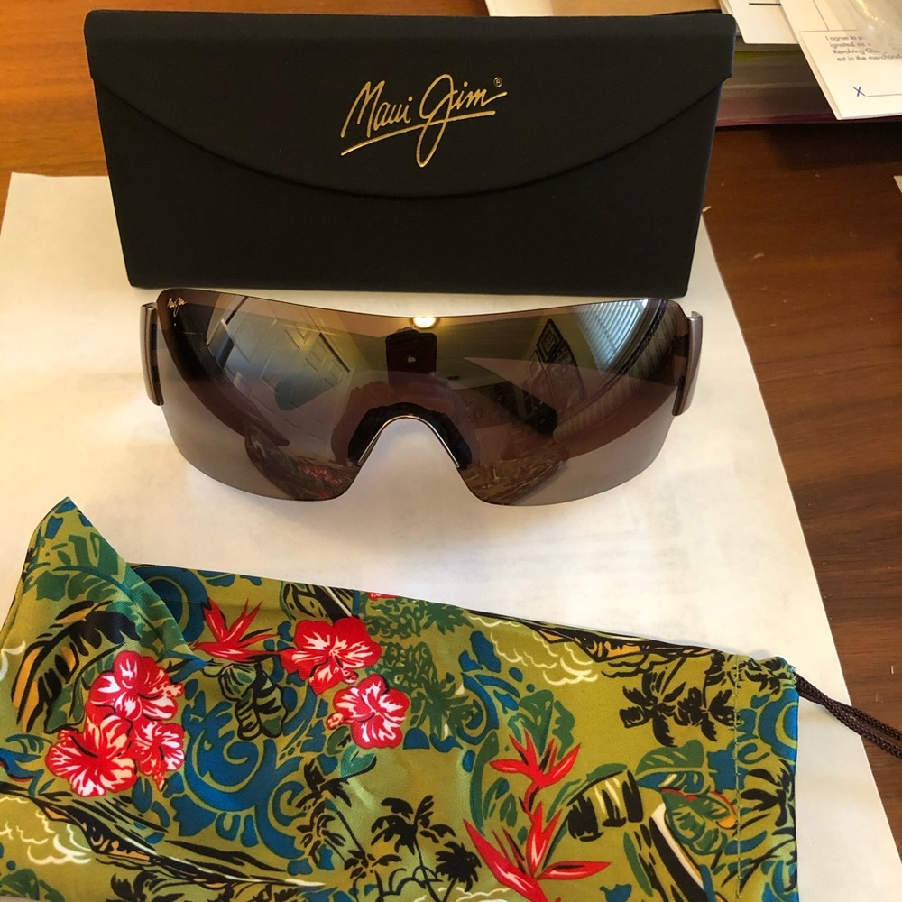 Maui Jim Polarized Sunglasses: Honolulu520-15.